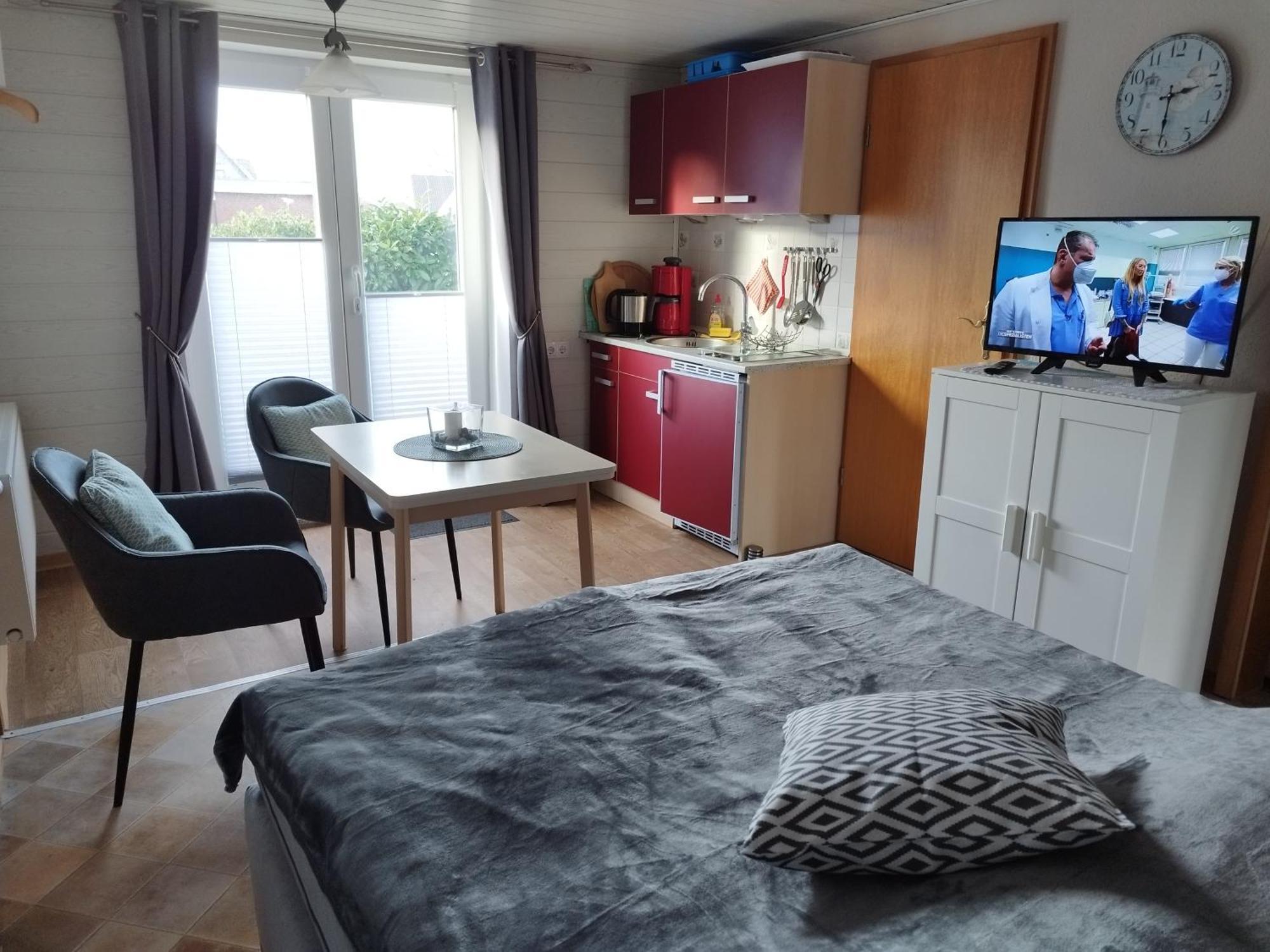 Fewo 3 Mit Terrasse, Box-Bett, Kl Extra Zimmer, Tresor 达默 外观 照片